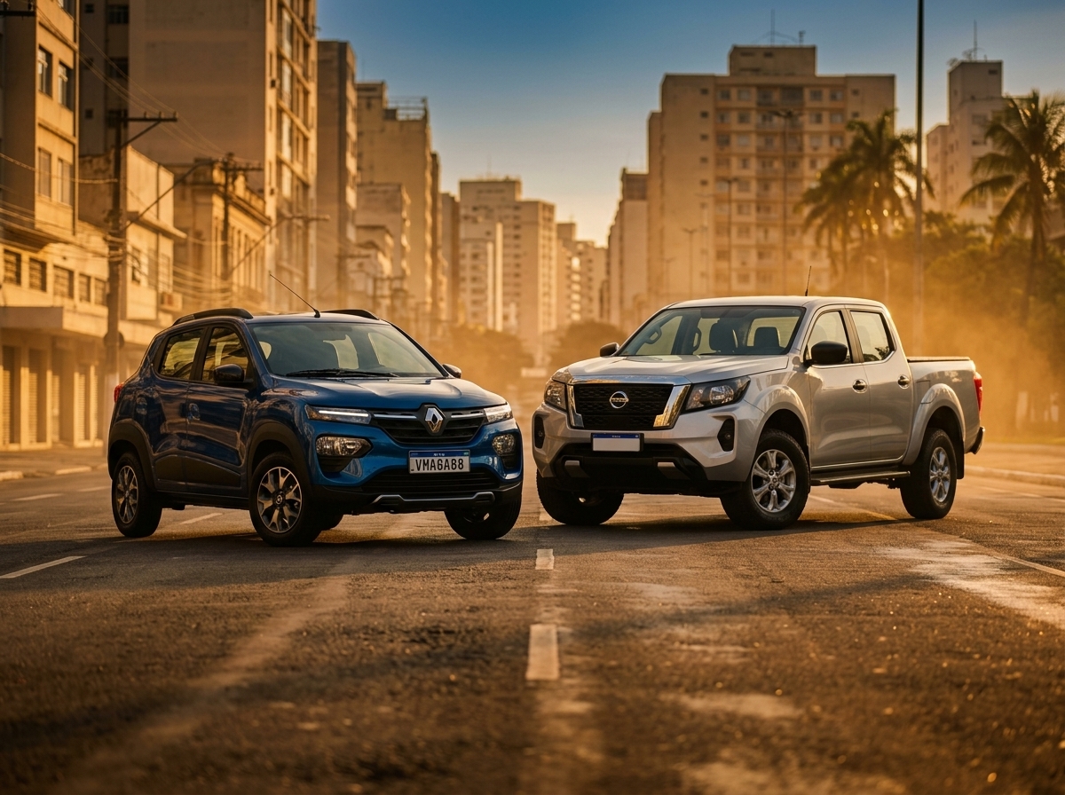Kwid abre 348 unidades de vantagem sobre a Toro no ranking geral de setembro