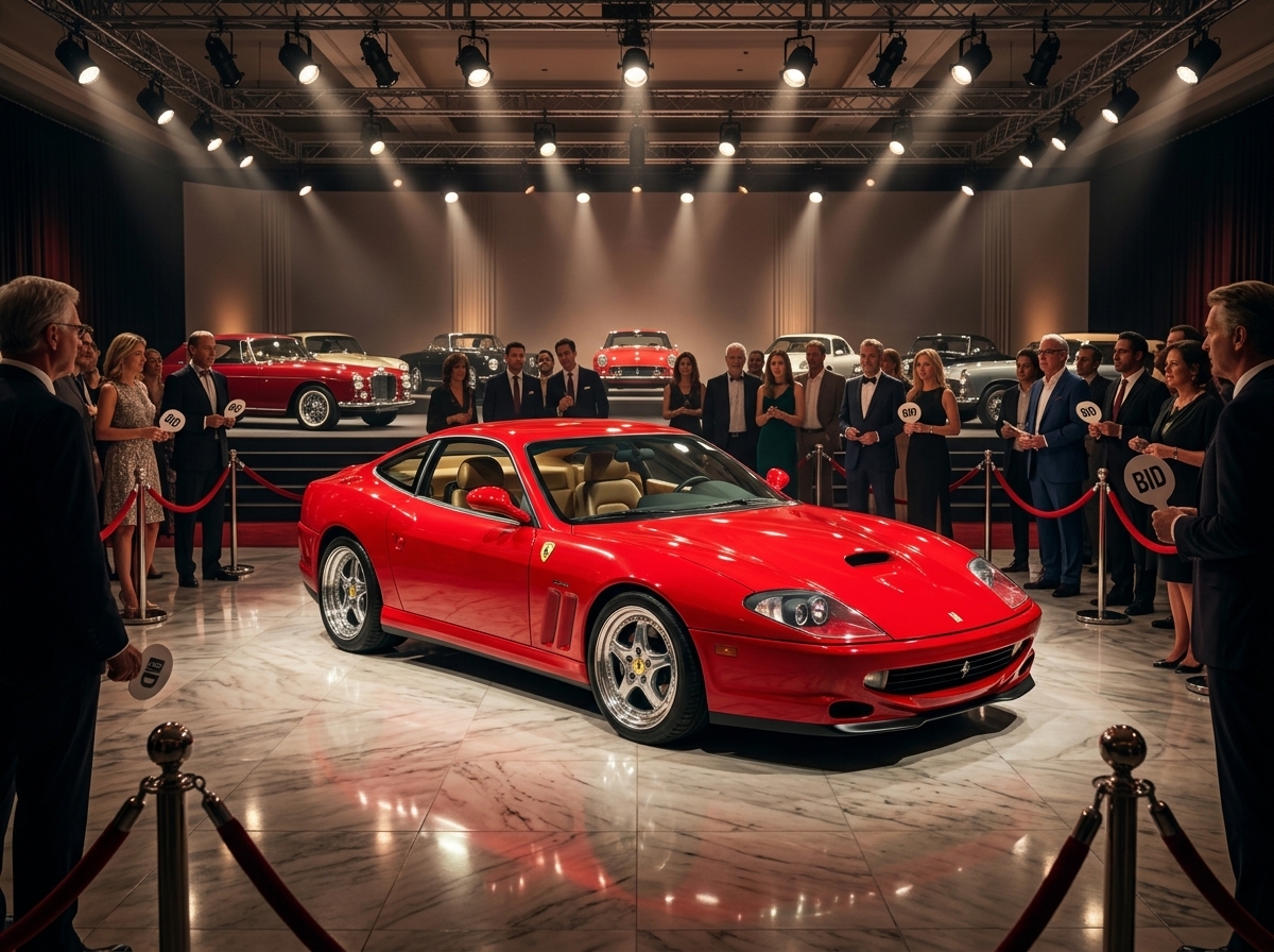 Ferrari de Michael Jordan é arrematada por valor recorde em leilão