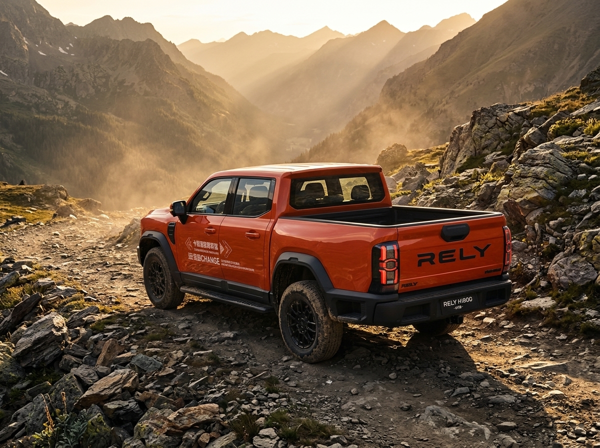 Jaecoo trará ao Brasil a única picape híbrida plug-in diesel do mundo, com 530 cv