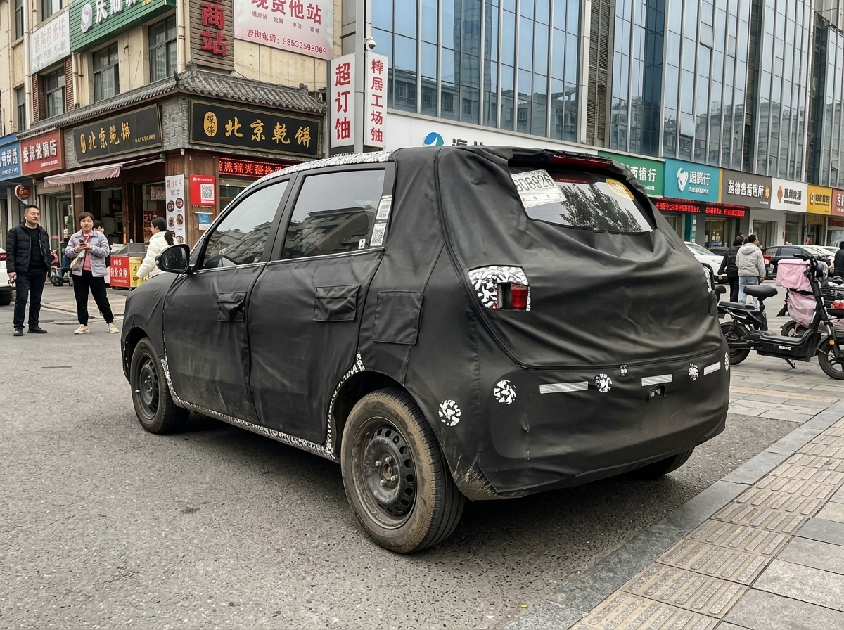 Geely EX1: rival do Dolphin Mini é flagrado e pode custar menos de R$ 100 mil
