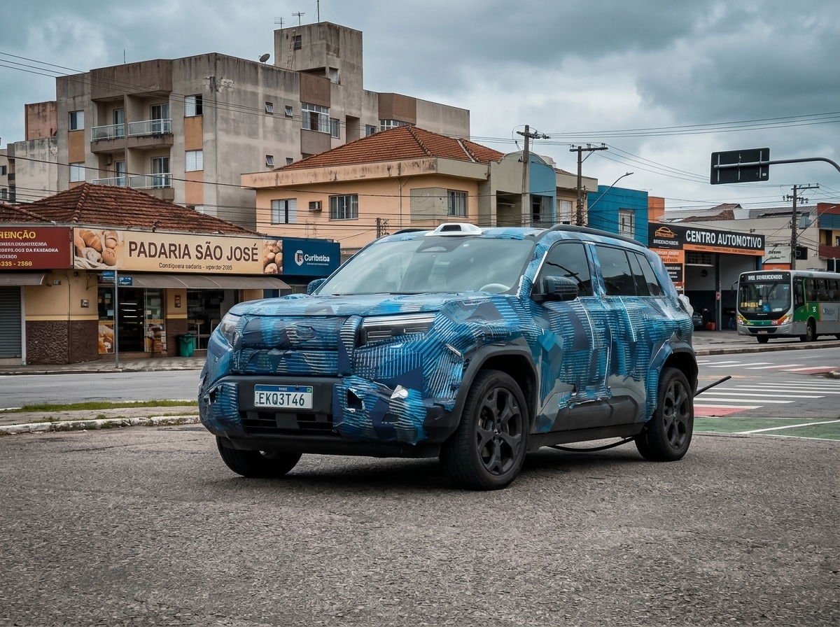 Fiat Argo X é flagrado em BH e deve chegar às concessionárias em novembro de 2026