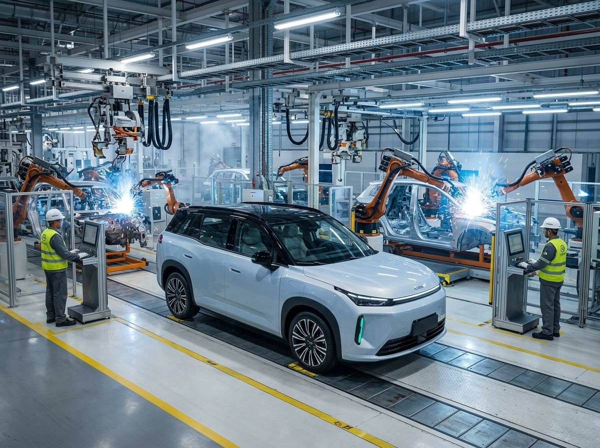 GAC planeja produção nacional a partir de 2027 com tecnologia REEV Flex no Brasil