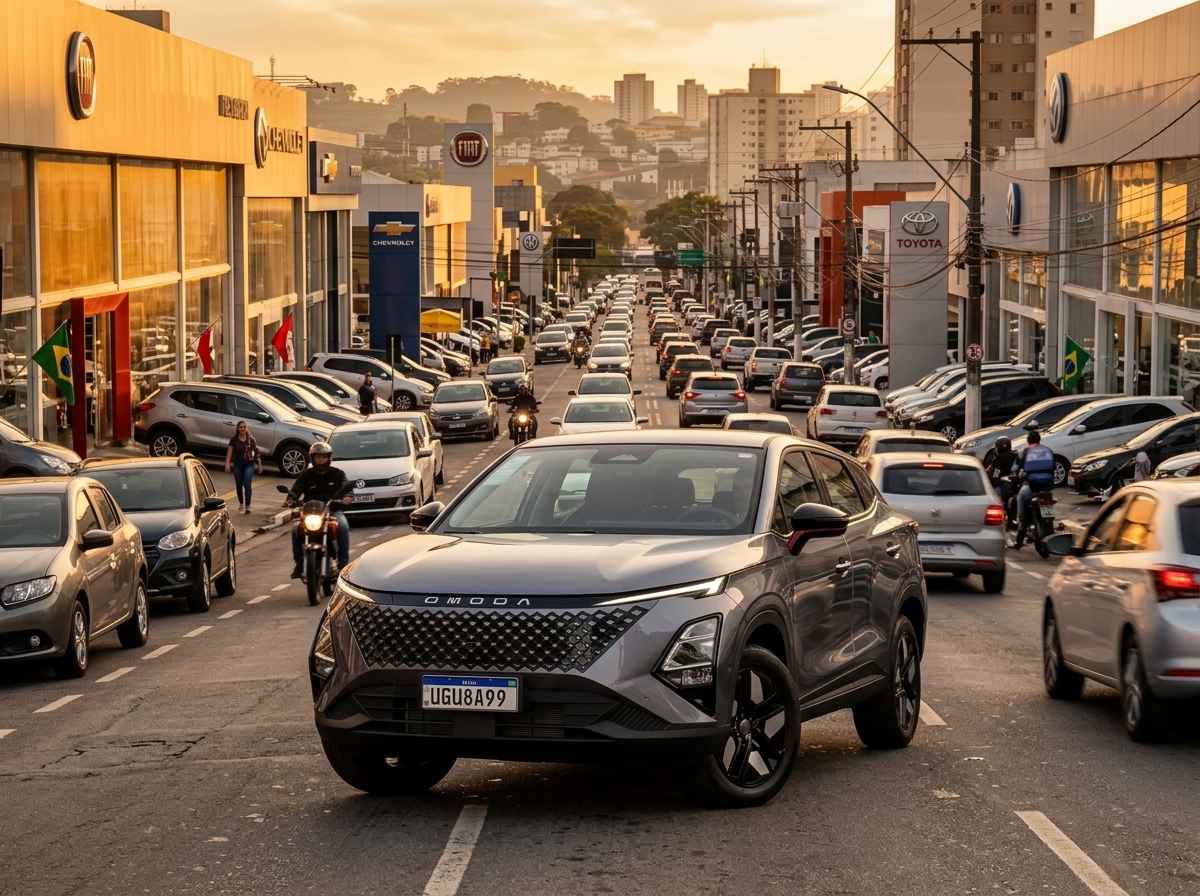 Chevrolet é a marca que mais perdeu participação de mercado desde a chegada das chinesas ao Brasil