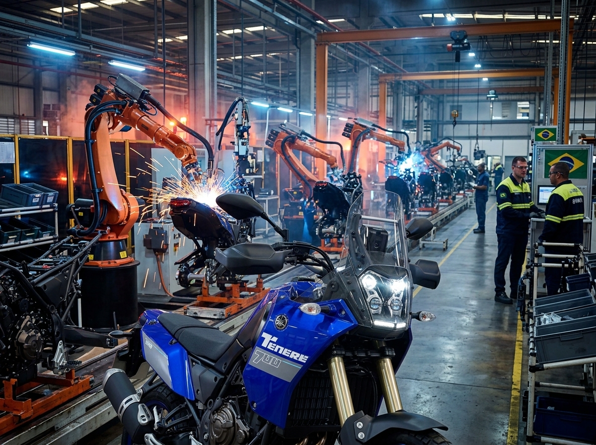 Yamaha investe R$ 15 milhões para robotizar fábrica em Manaus