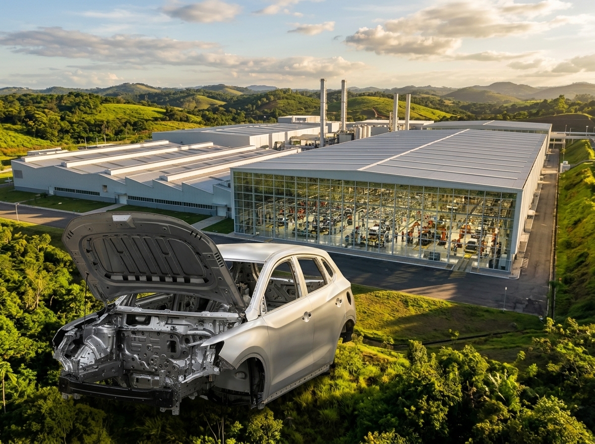 BYD acelera expansão industrial em Camaçari para atingir 50% de conteúdo nacional até 2027