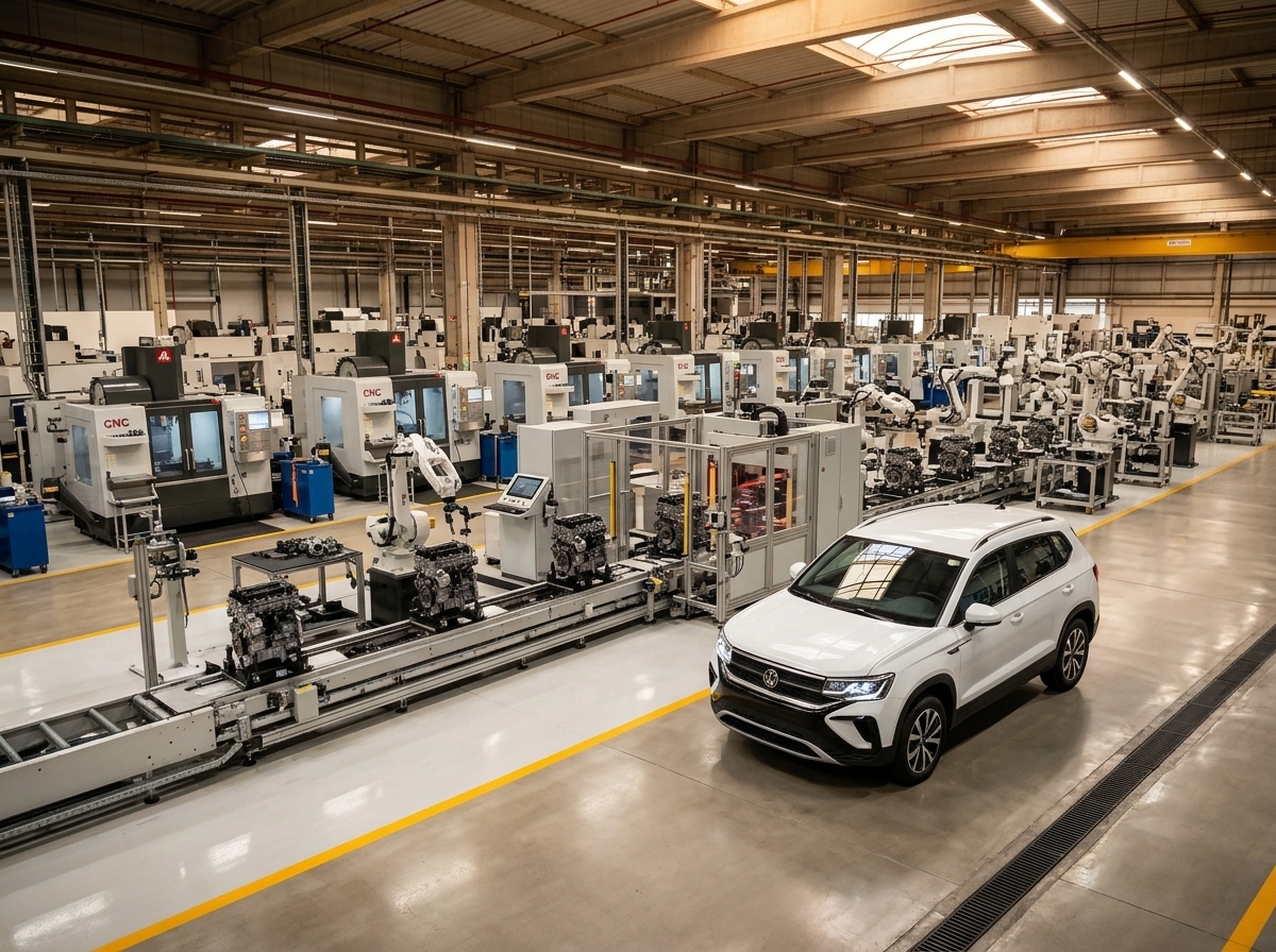 Fábrica de motores da Volkswagen em São Carlos completa 30 anos e 15 milhões de unidades produzidas