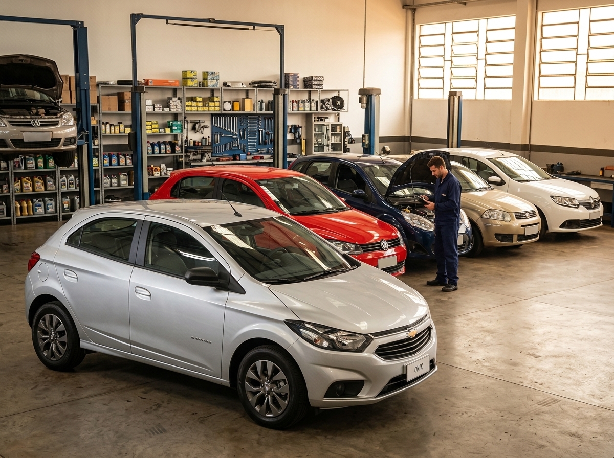Cinco carros usados que não vão te arruinar na oficina