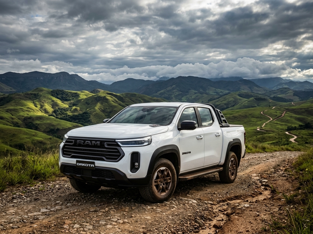 Ram Dakota Warlock chega às picapes médias com motor 2.2 turbodiesel e foco em versatilidade