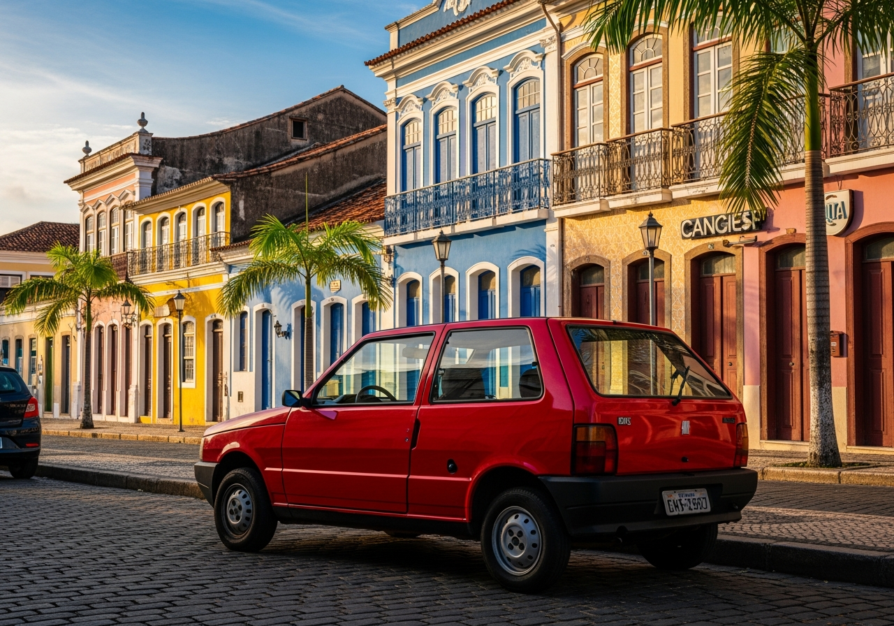 Fiat Uno: o carro que fez o papel do Mini no Brasil