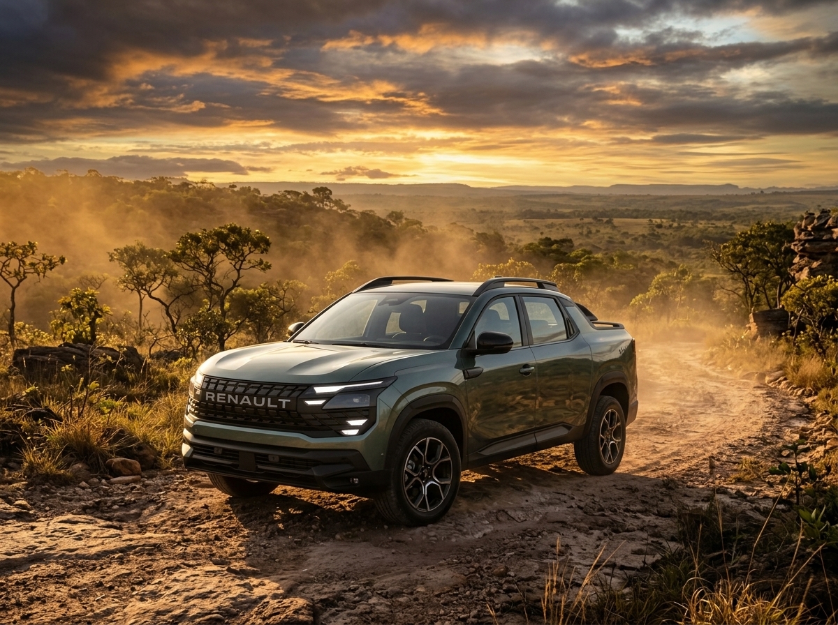 Renault Niagara é menor que Toro, Maverick e Rampage, mas aposta em 4x4 e cabine versátil