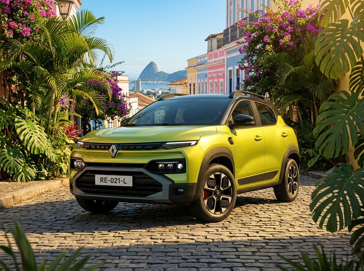 Renault Kiger é registrado no Brasil e pode chegar ao mercado nacional