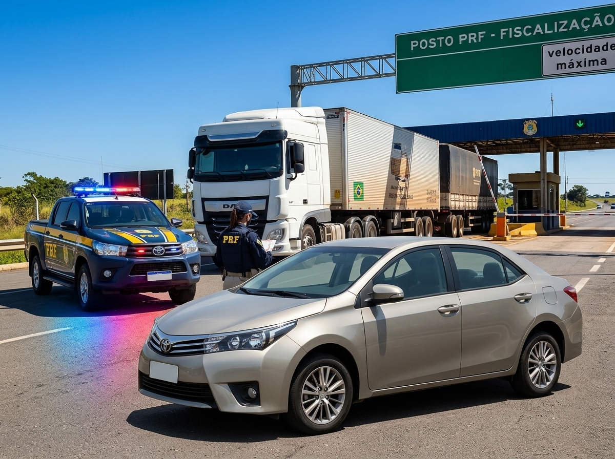 PRF proíbe caminhões acima de 19,8 m nas rodovias federais no dia das eleições