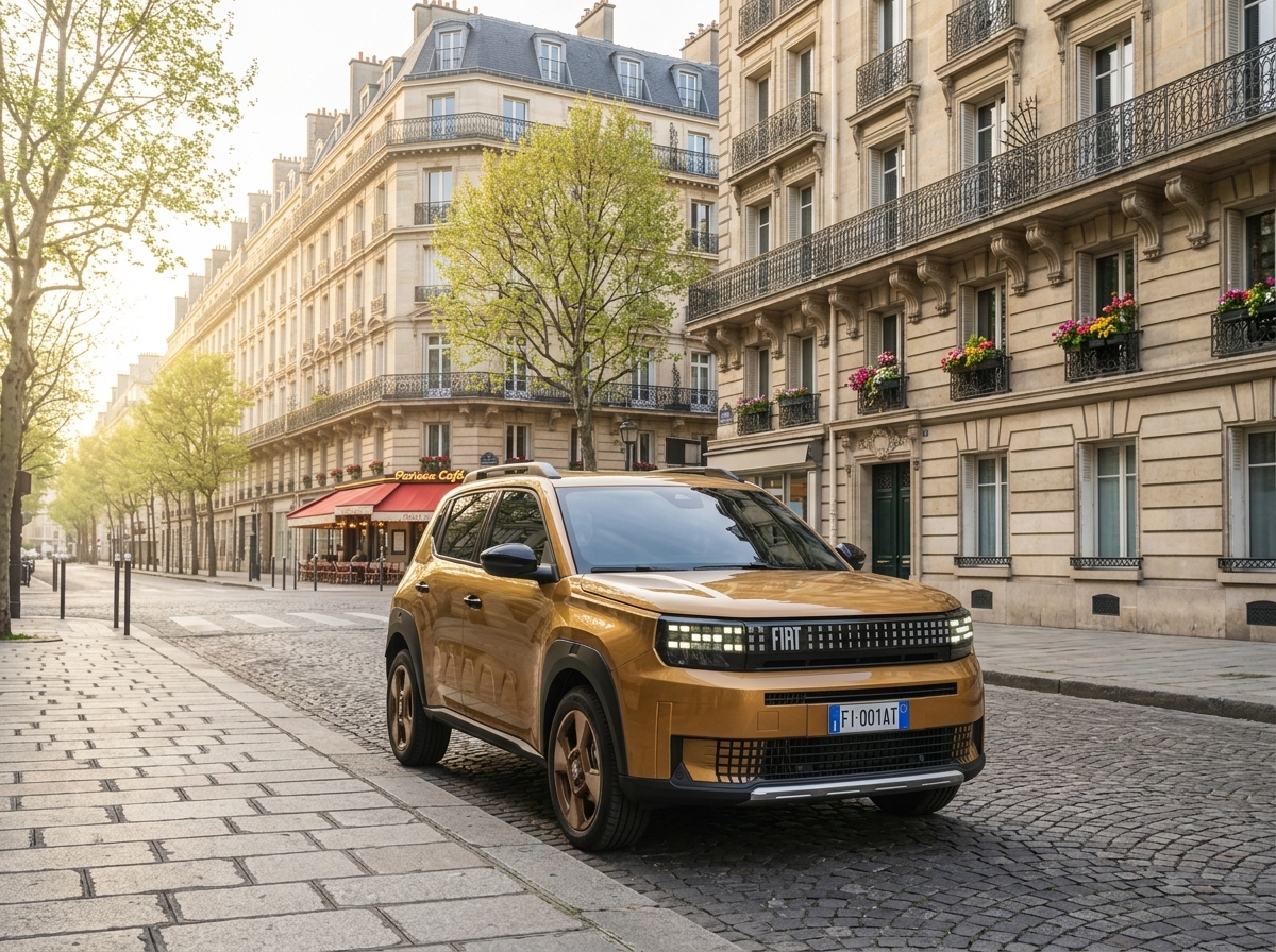 Fiat Grande Panda elétrico chega à França como opção acessível de entrada no mundo dos BEVs