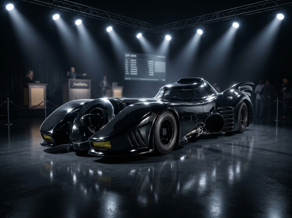 Batmóvel de 'Batman: O Retorno' vai a leilão com estimativa de US$ 7 milhões