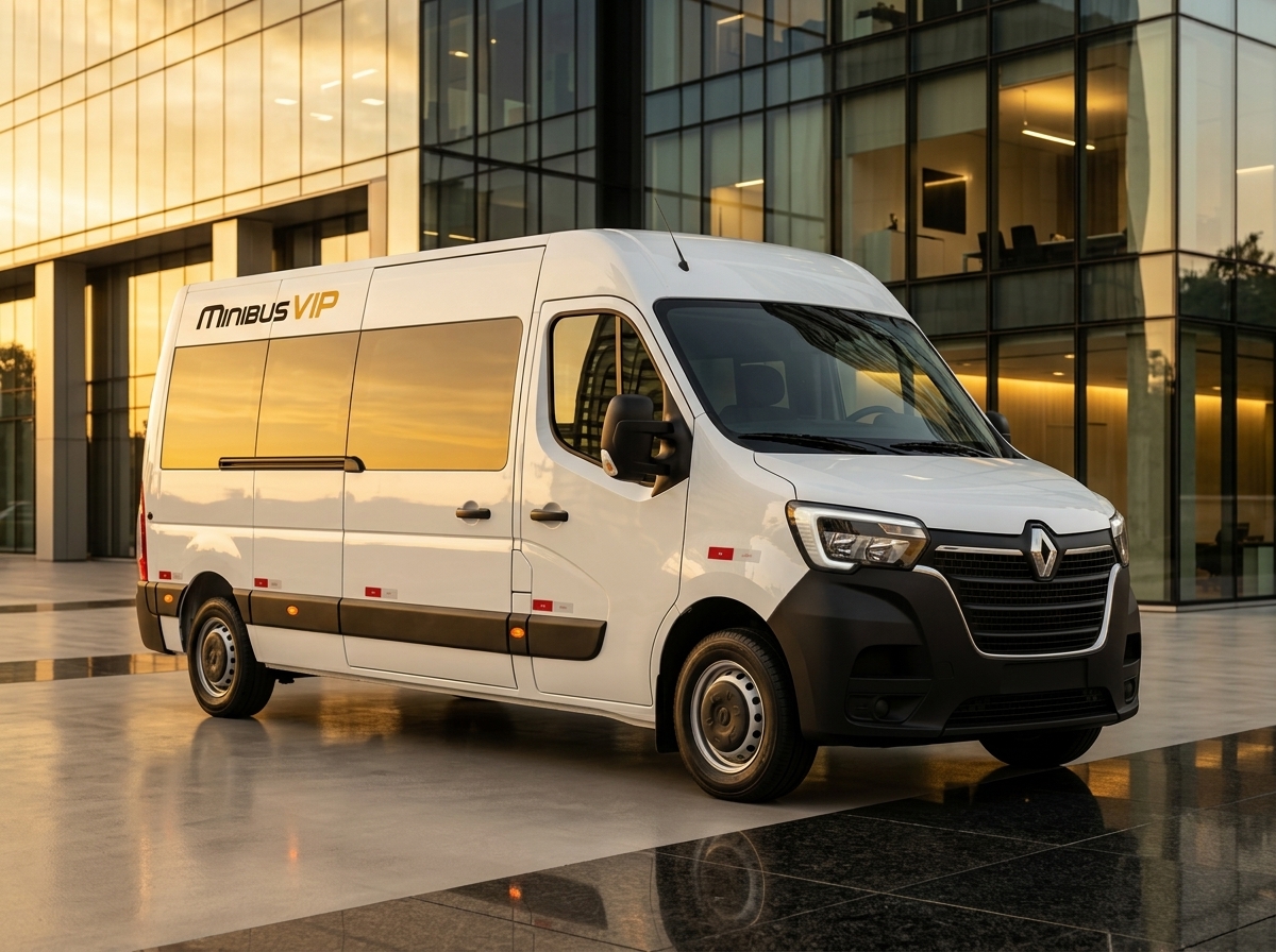 Renault Master Minibus VIP chega ao Brasil com poltronas reclináveis e preço de R$ 375 mil
