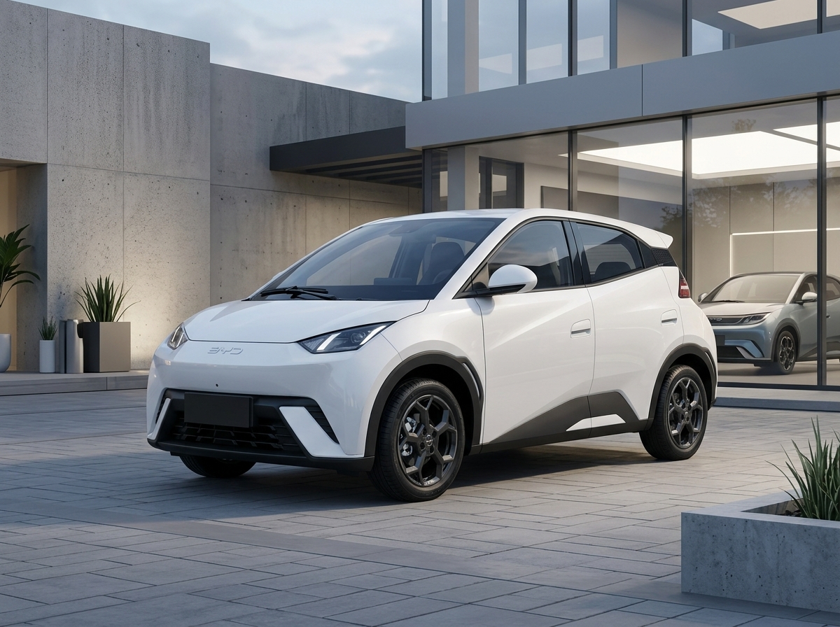 BYD Dolphin Mini 2027 chega às lojas com visual renovado, mas só a versão top está disponível