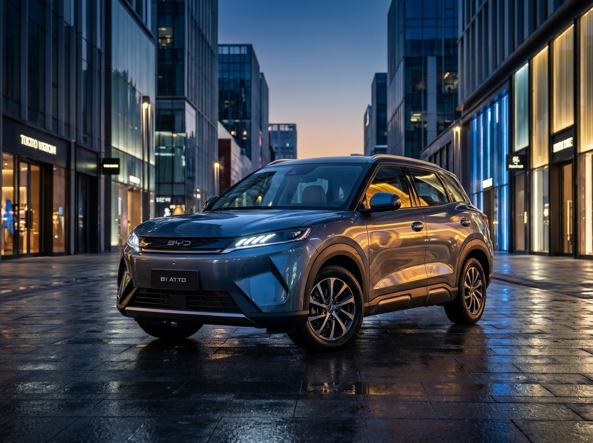 BYD Atto 2 entra no top 10 de SUVs compactos em outubro e supera o Nissan Kicks