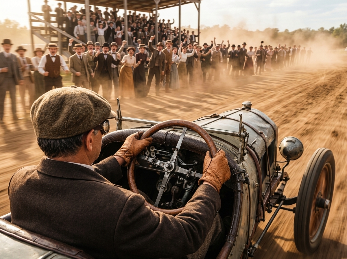 Henry Ford construiu um carro de corrida antes de fundar a Ford e usou a vitória para atrair investidores