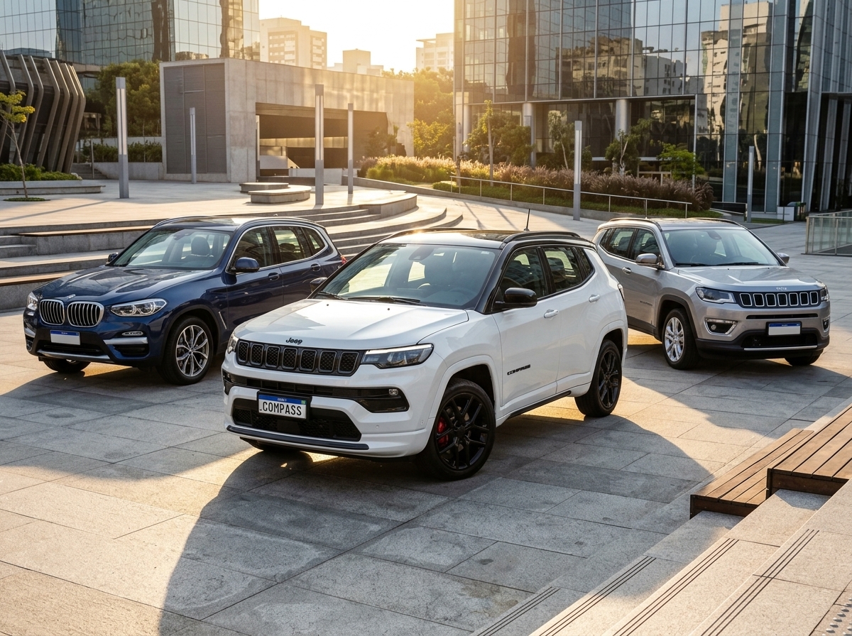 Jeep lança campanha de setembro com taxa zero e tabela Fipe no usado para Compass, Commander e Renegade