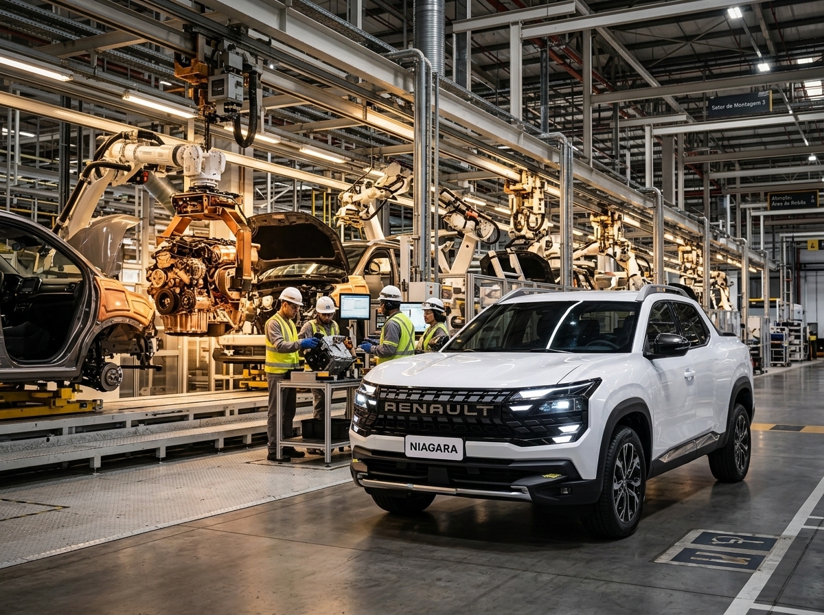 Renault vai desenvolver híbrido flex no Paraná com estreia prevista para 2027