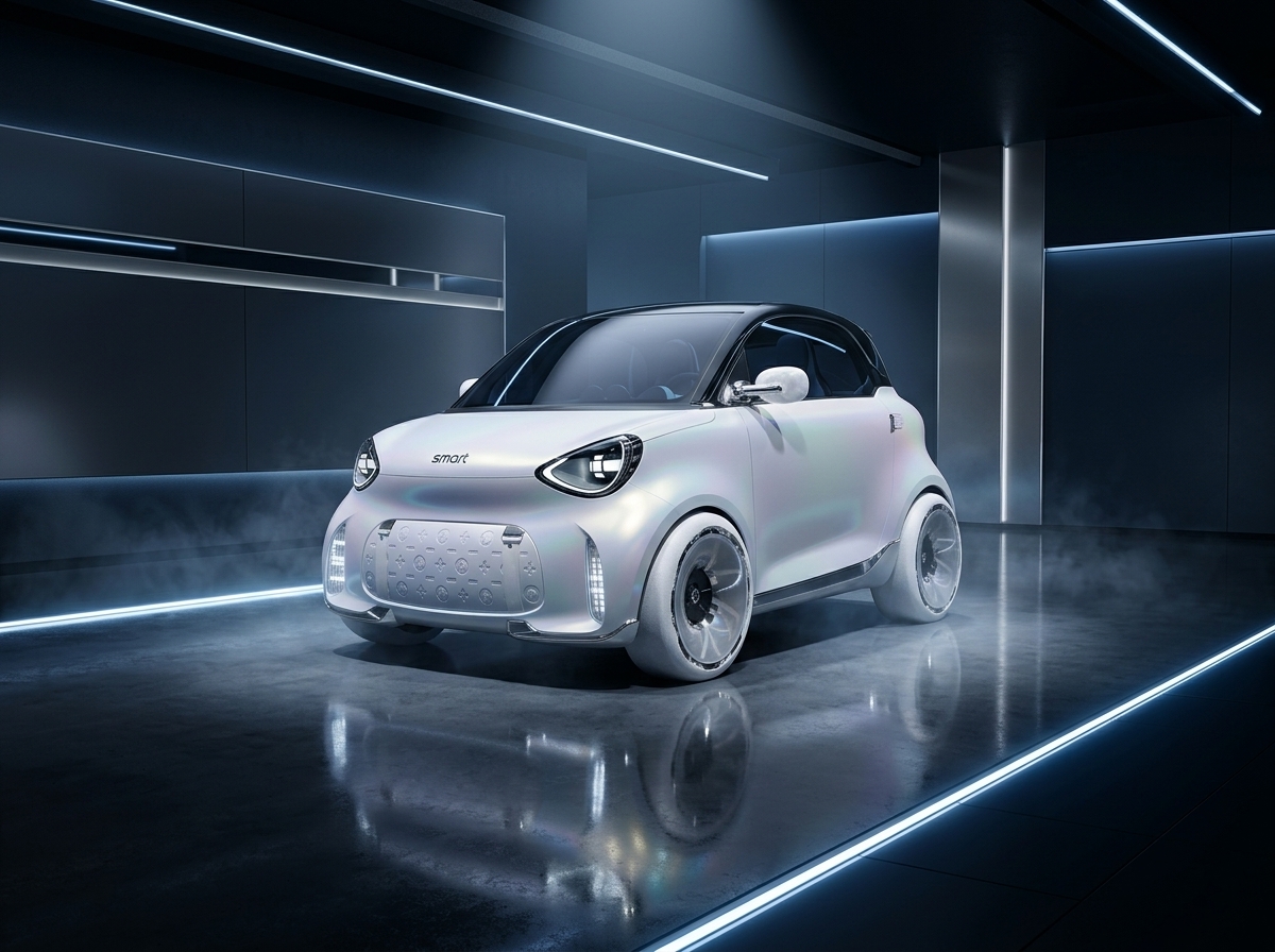 Smart revela interior do conceito #2 e promete elétrico de dois lugares com 300 km de autonomia