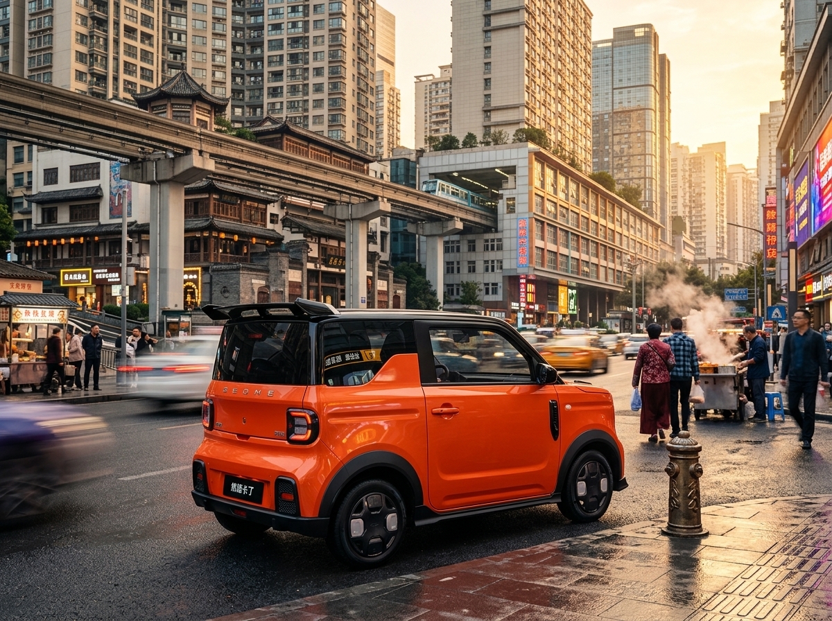 Geely lança Panda Mini Karting Edition por R$ 36 mil com autonomia de 210 km
