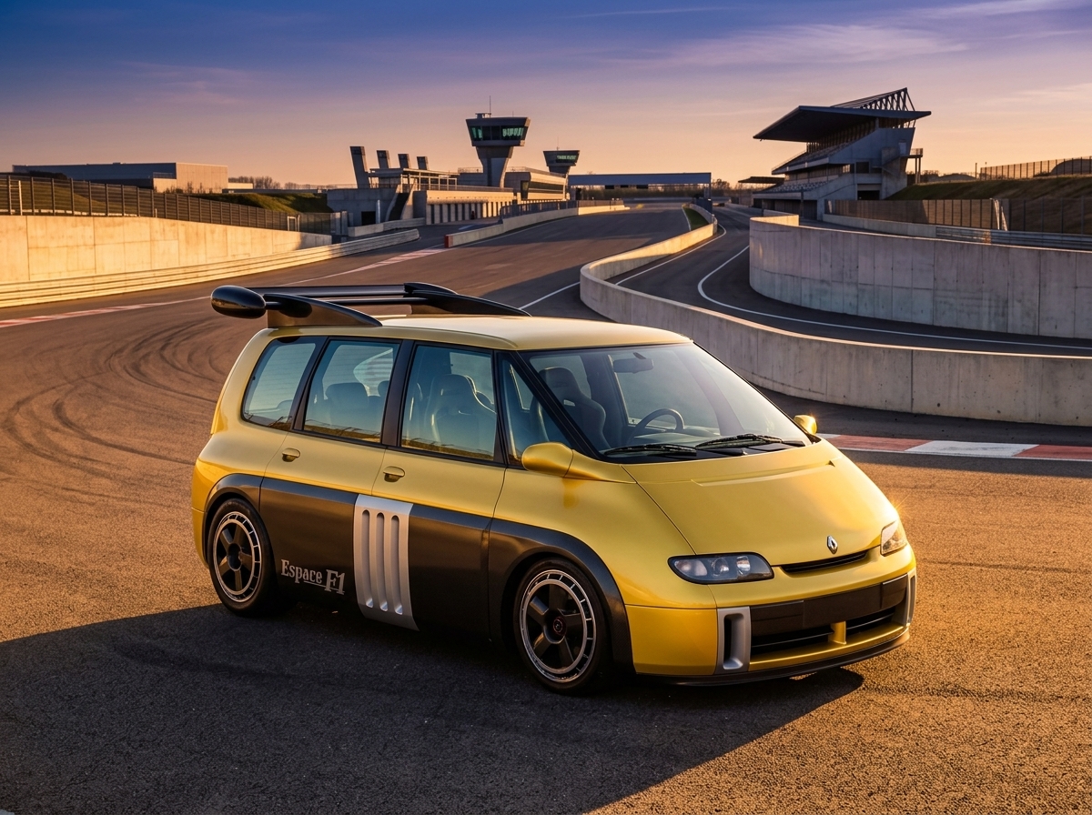 A vez em que a Renault colocou motor de F1 numa minivan