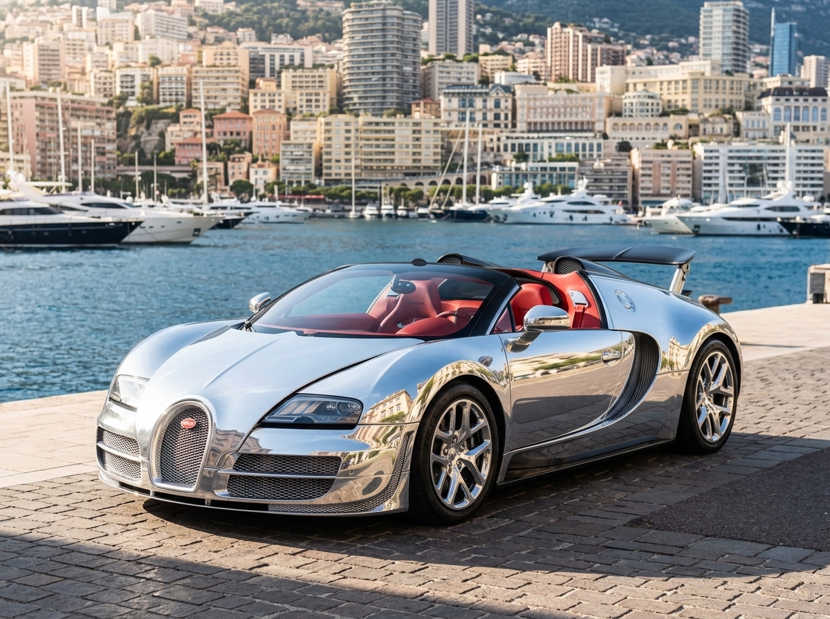 Bugatti restaura o único Veyron de carroceria espelhada, já pilotado por Fernando Alonso