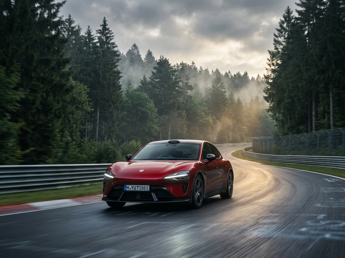 Xiaomi leva SUV elétrico YU7 GT ao Nürburgring sem motorista e registra tempo inédito para carro autônomo de produção