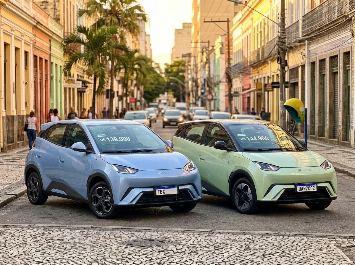 Dolphin Mini e Geely EX2 são vendidos com ágio de até R$ 12 mil por lojistas independentes