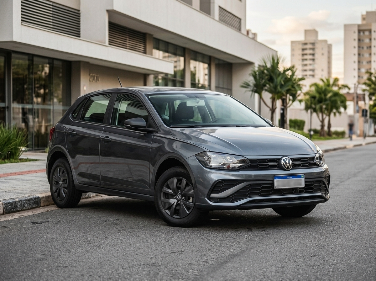 VW Polo Track 2027 chega mais equipado, mas custa R$ 1.300 a mais