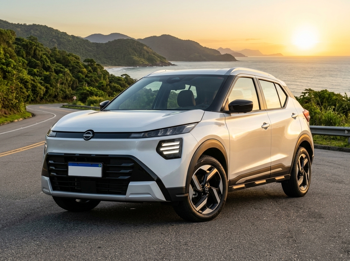 Nissan Kait Exclusive 2026: o SUV que substituiu o Kicks de primeira geração sem parecer um carro velho