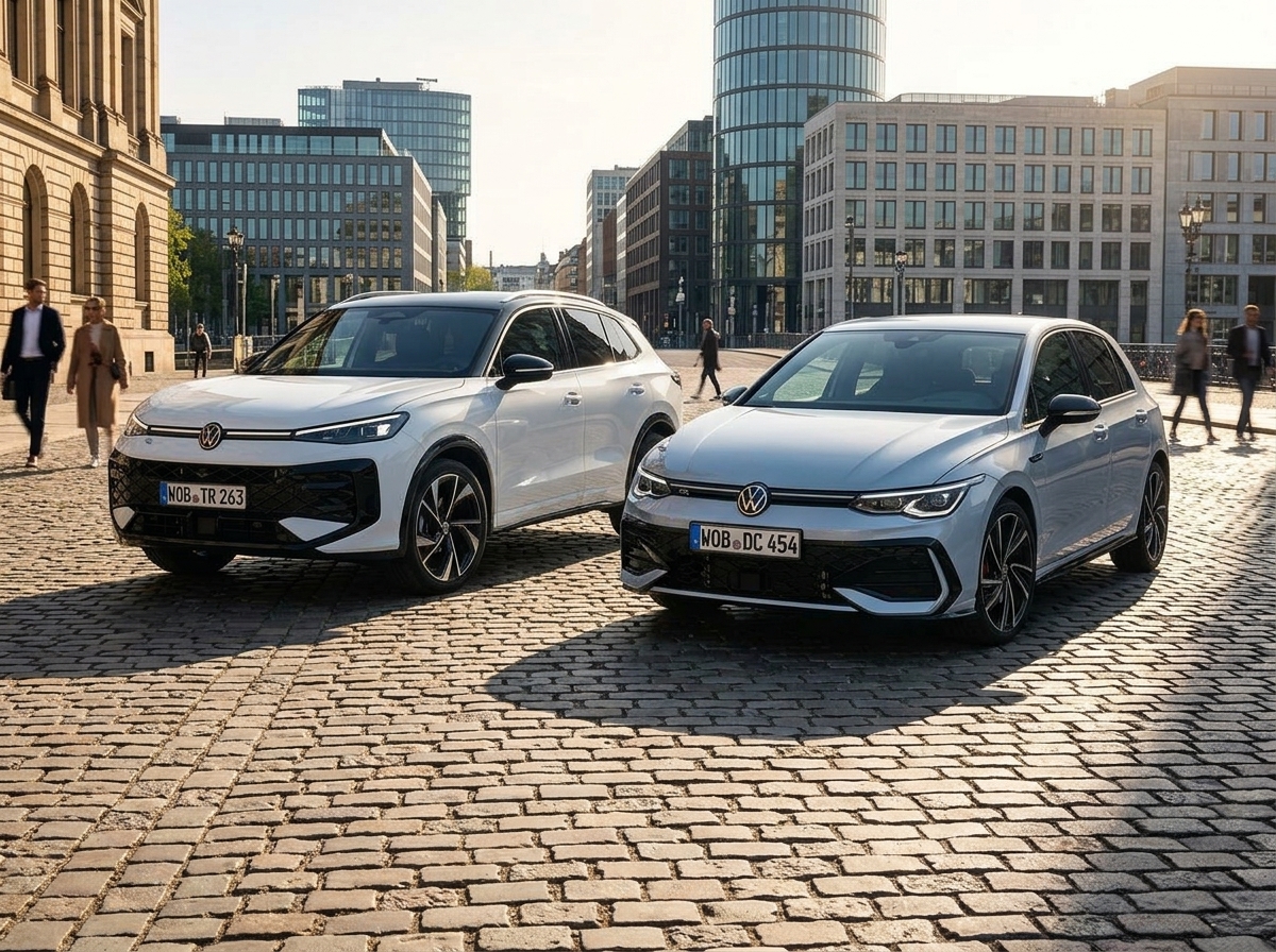 Golf e T-Roc híbridos chegam ao mercado europeu a partir do equivalente a R$ 182 mil