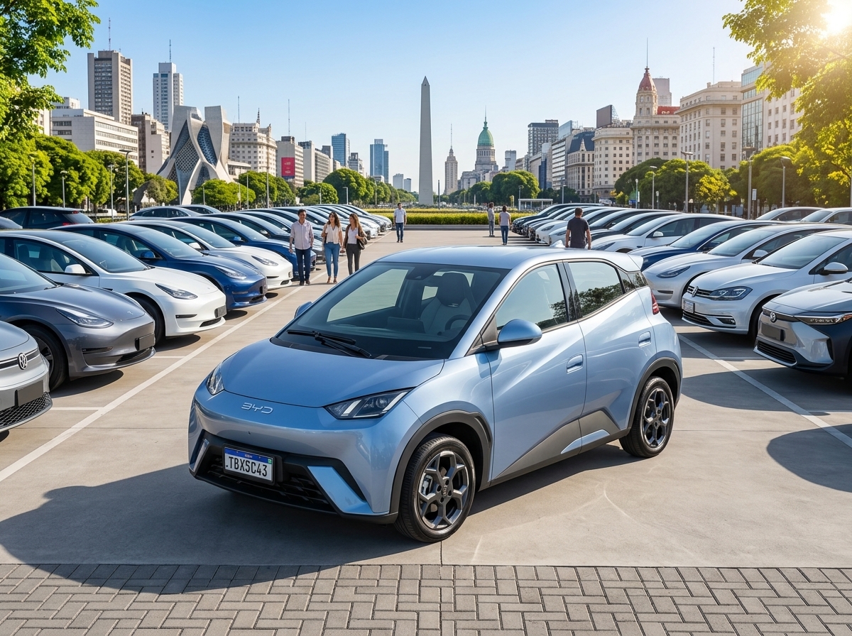 Política de Milei derruba preços de carros na Argentina e impulsiona BYD acima de Jeep, Honda e Nissan