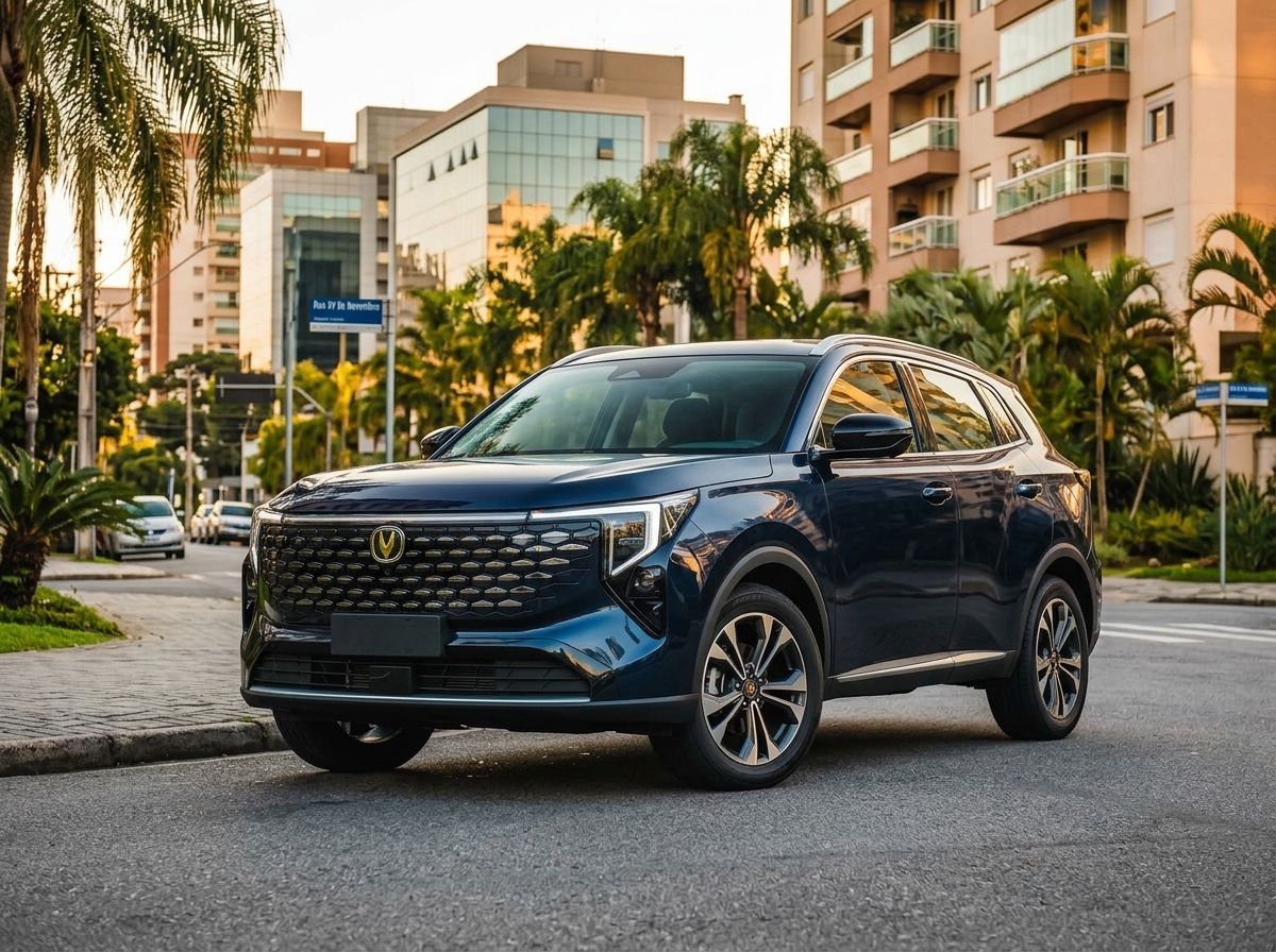 Caoa Changan CS55: SUV médio fabricado no Brasil chega por R$ 154.990 com motor 1.5 turbo flex e teto solar panorâmico
