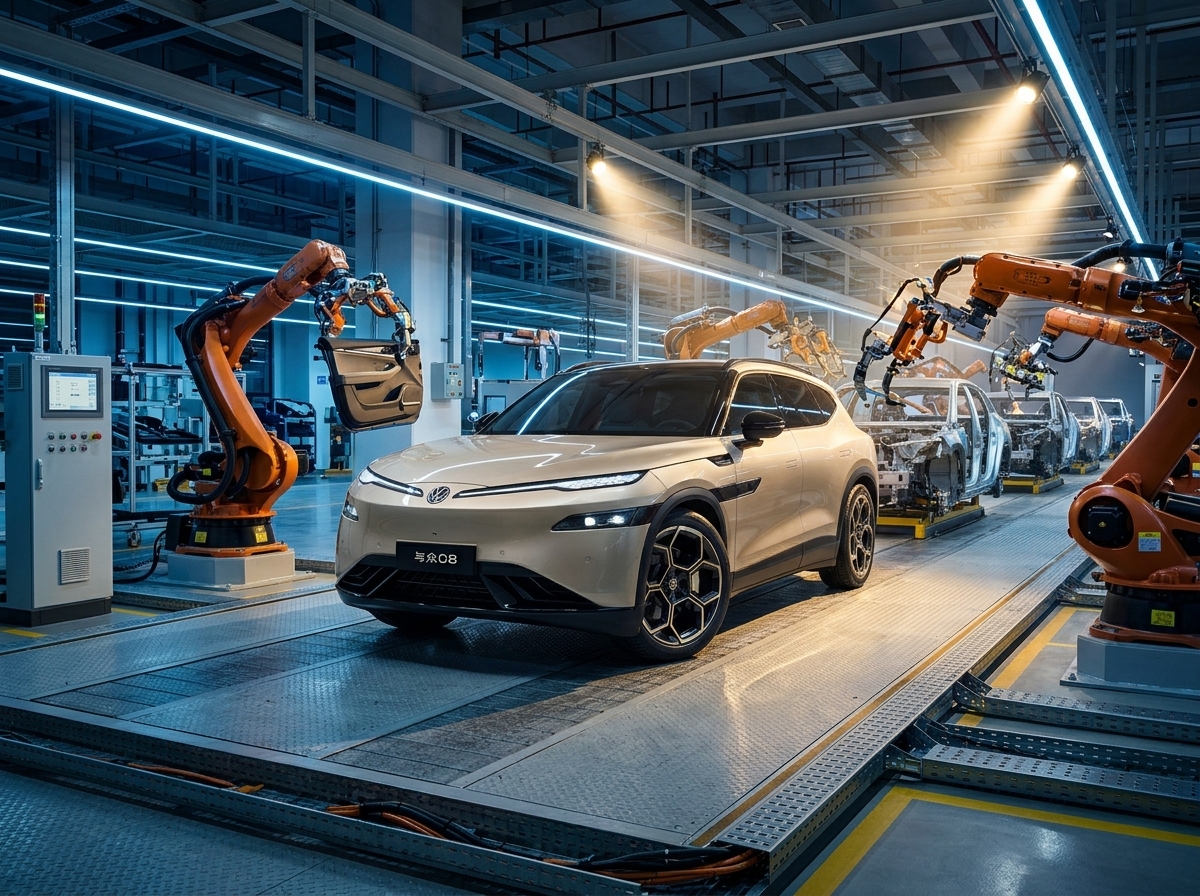 Parceria da VW com a Xpeng na China decepciona e acende alerta para o mercado brasileiro