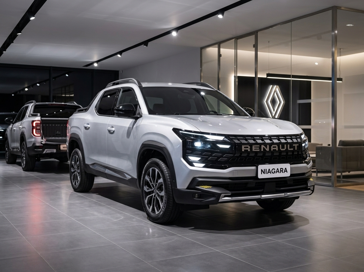 Renault Niagara aparece em concessionária antes do lançamento oficial no Brasil