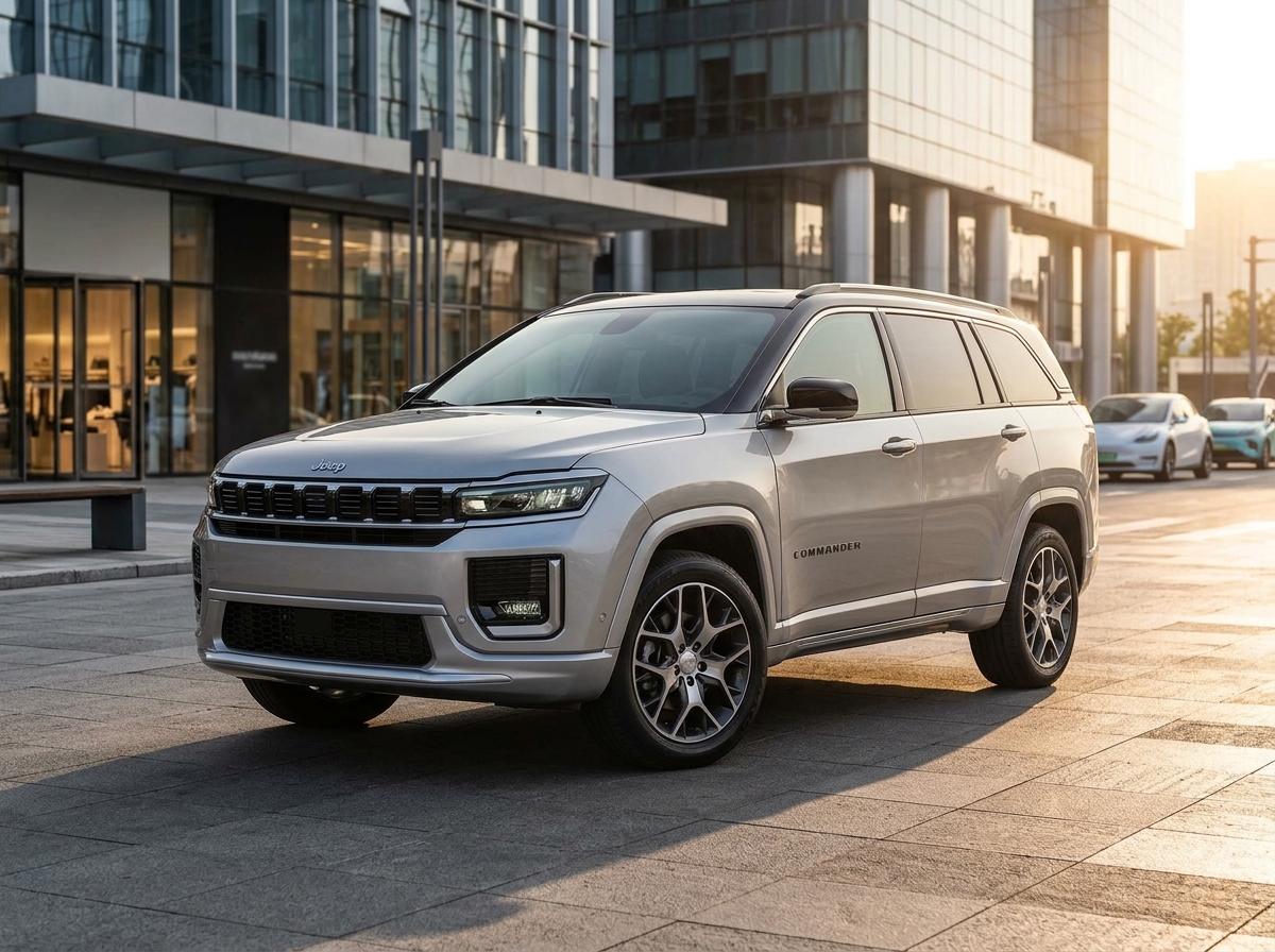Jeep Commander 2027 ganha sistema híbrido leve de 48V e melhora consumo na cidade