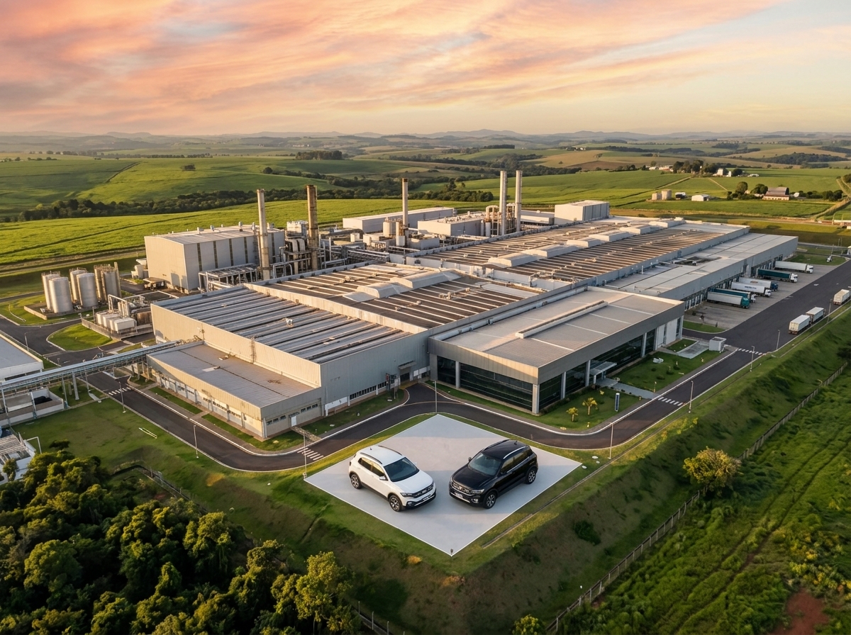Fábrica da Volkswagen em São Carlos chega aos 30 anos com 15 milhões de motores produzidos