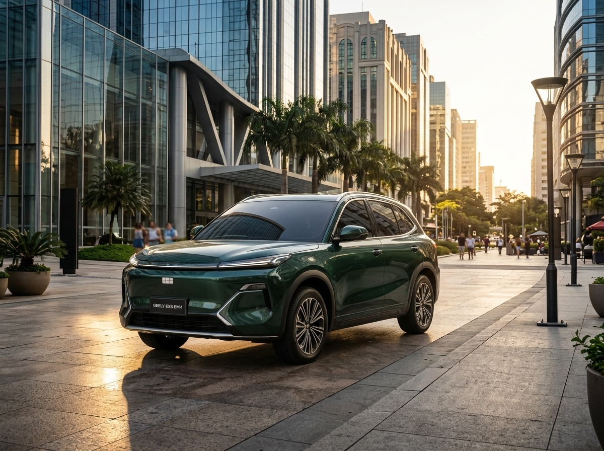Geely encerra primeiro ano no Brasil com 25 mil carros vendidos, 43 lojas e elétrico no Top 10