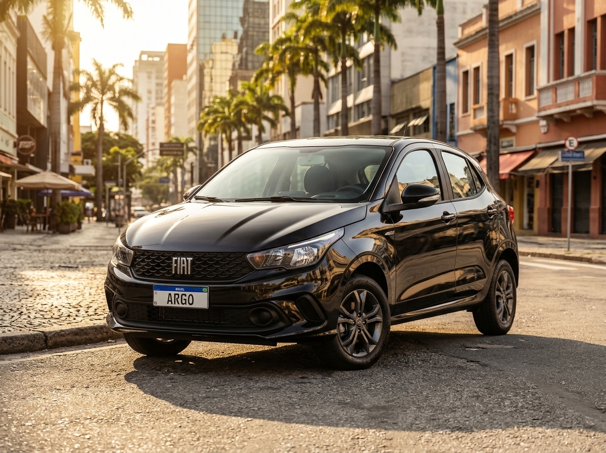 Fiat Argo 2027 chega às concessionárias na versão Drive 1.0 por R$ 98.990