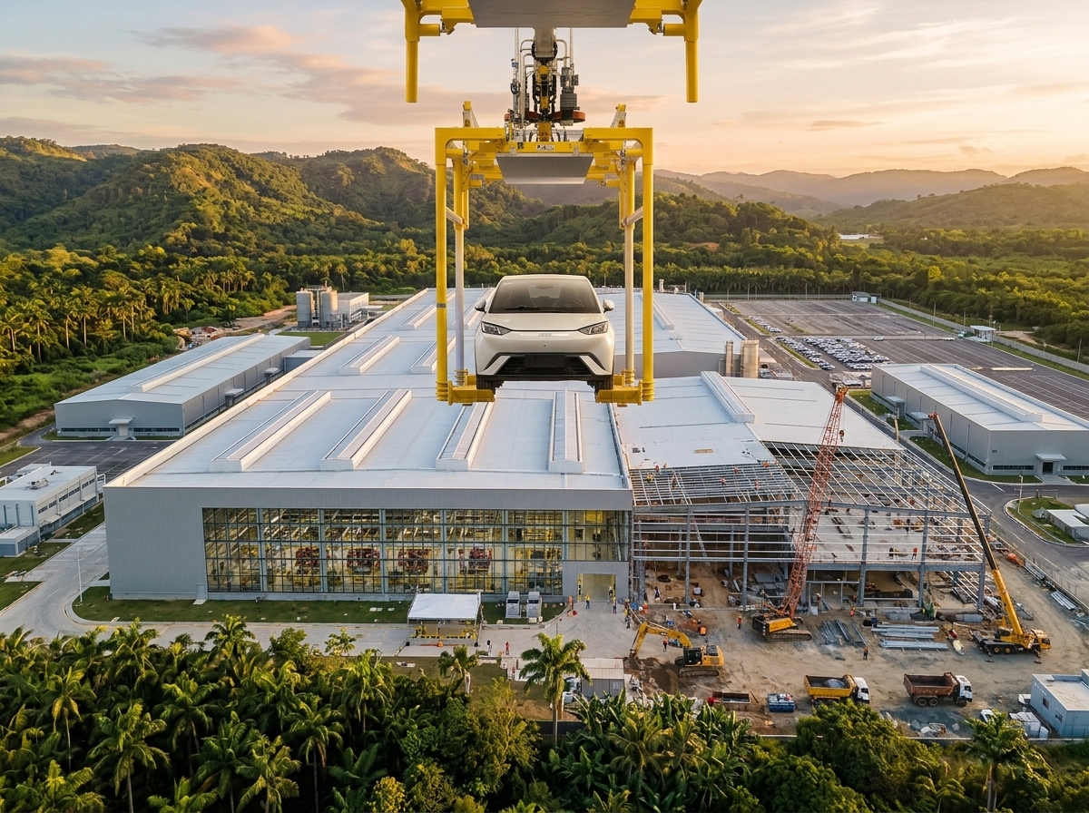 BYD quer dobrar produção no Brasil para 600 mil carros por ano e mira liderança até 2030