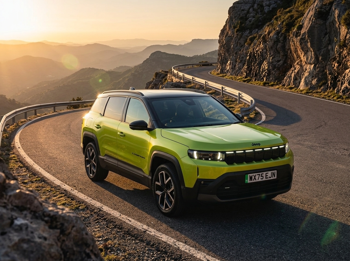Jeep Compass J3U: nova geração terá visual renovado, motor híbrido flex e Trailhawk de volta