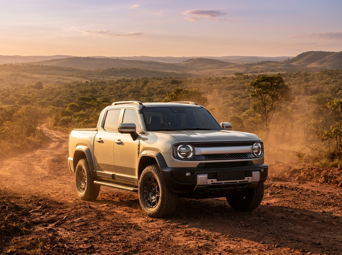 Rely deve voltar ao Brasil com picape híbrida diesel maior que a Hilux