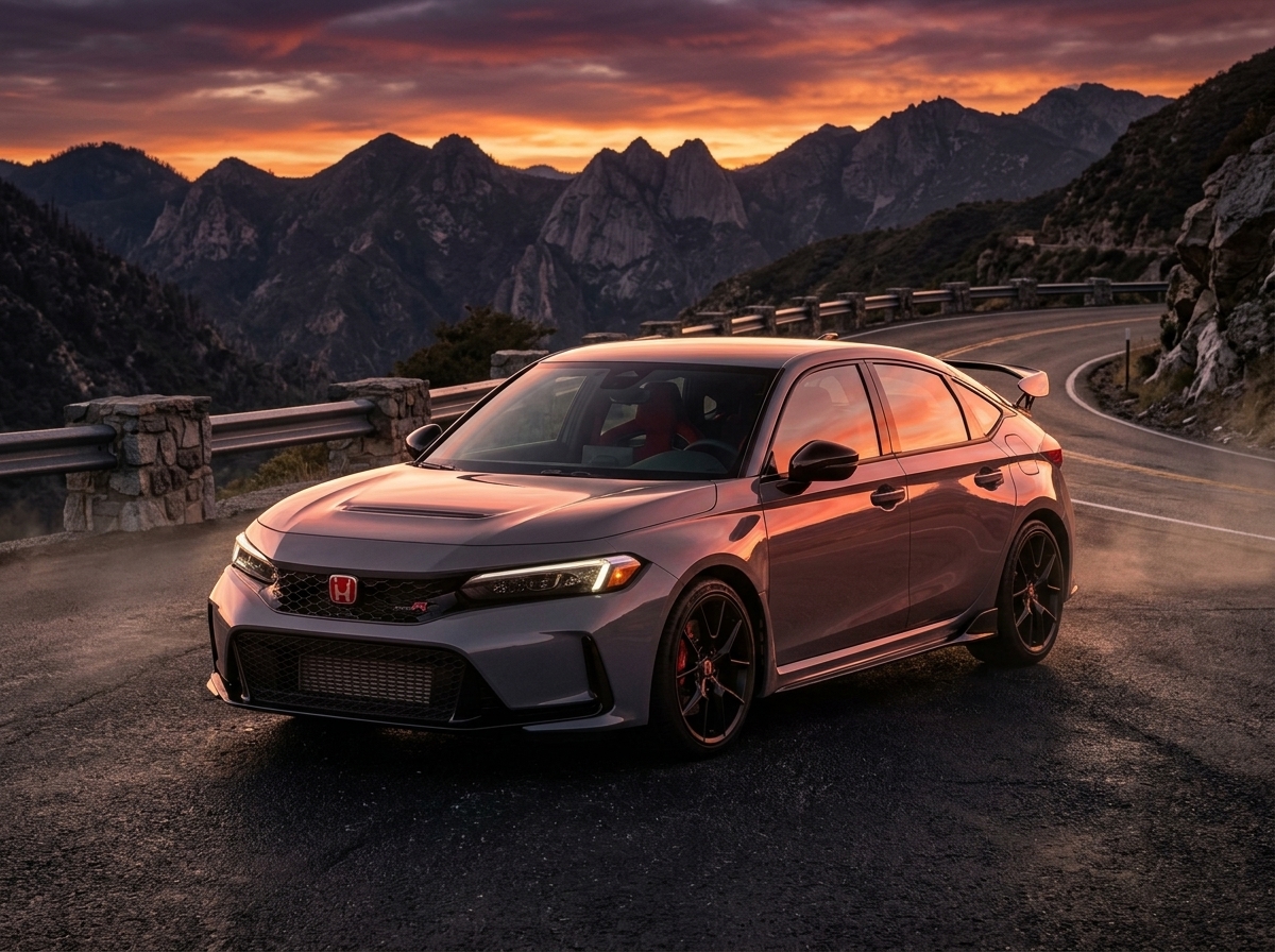 Honda atualiza o Civic Type R nos EUA com melhorias em suspensão, freios e aerodinâmica
