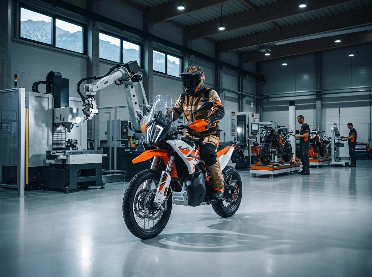 KTM garante que produção permanece na Áustria após controle da Bajaj