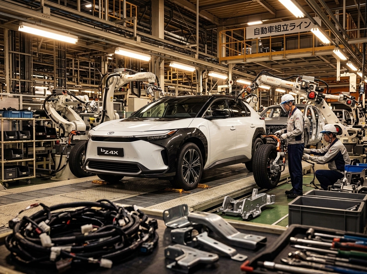 Toyota quer unir rivais japonesas para barrar avanço chinês com peças compartilhadas