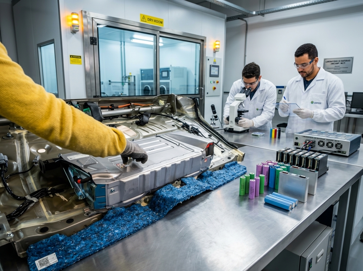 Brasil avança na fabricação nacional de baterias de íon de lítio com investimento de R$ 68,6 milhões