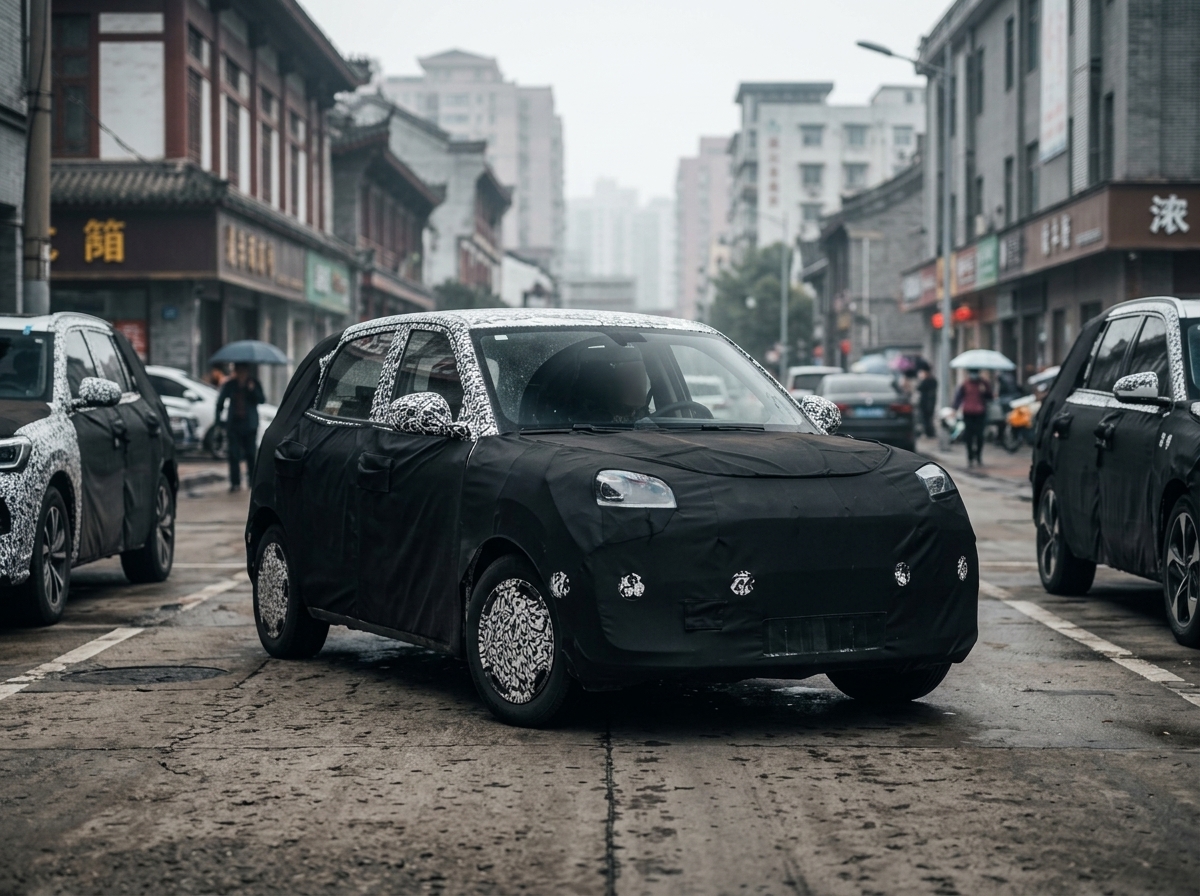 Geely EX1: flagra expõe elétrico compacto que mira a faixa dos R$ 120 mil no Brasil