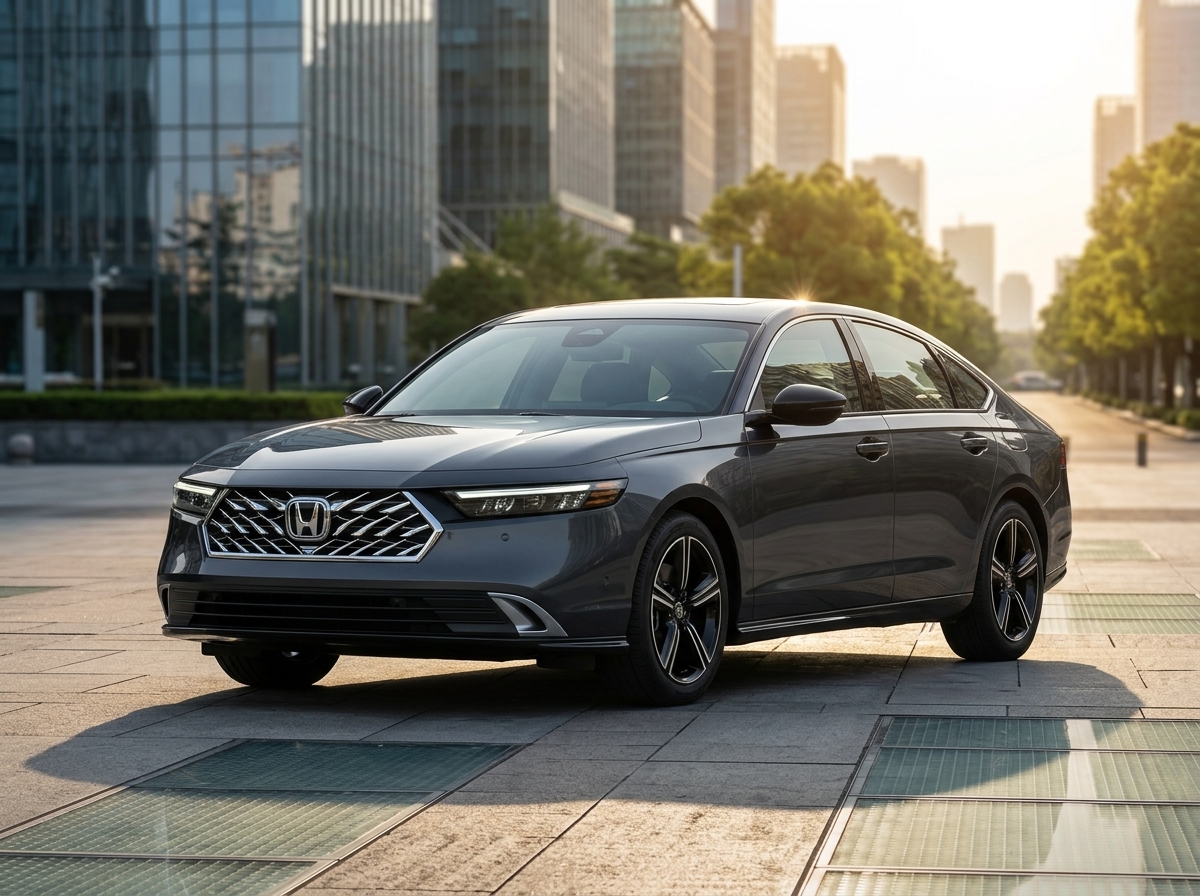 Honda Accord 2027 chega renovado aos 50 anos com grade repaginada e híbrido a partir de R$ 190,7 mil